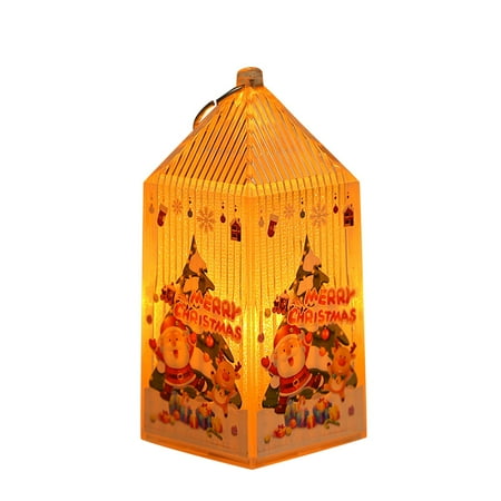 

Veki Christmas Day Kindergarten Gifts Christmas Eve Cake Baking Decorations Children s Portable Nightlight Pendant And Hangs Christmas Ball