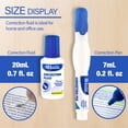 thumbnail image 4 of BAZIC Metal Tip Correction Pen  Correction Fluid (2/Pack) [1614], 4 of 7