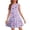 Purple, variant on Easter Dresses for Girls Size 4-12 Bunny Print Tween Girls Clothes Spring Kids Crew Neck Cute Party Dress Sleeveless Christian Dress Spring Outfits