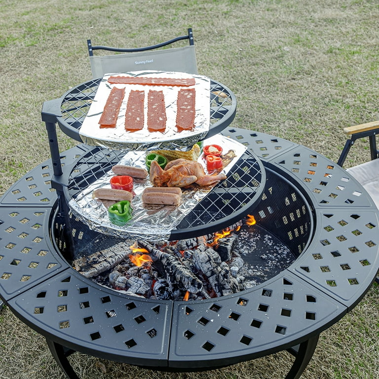 Fire pit grill walmart hotsell