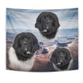 thumbnail image 2 of Lovely Newfoundland Dog Print Tapestry-Free Shipping, 2 of 3