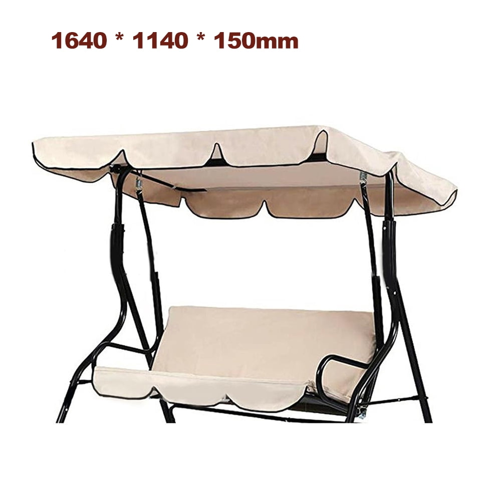 Outdoor Swing Canopy Waterproof Cover Garden Sun Shade Patio Swing