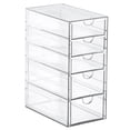 thumbnail image 4 of PENIKOKO Organizador De Escritorio Transparente Con Múltiples Cajones Para Artículos Personales, 4 of 7
