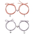 thumbnail image 3 of CNKOO Bracelet Couple Simple Magnétique 2 Pcs Bracelet à Ficelle Mode Bracelet Assorti, 3 of 6