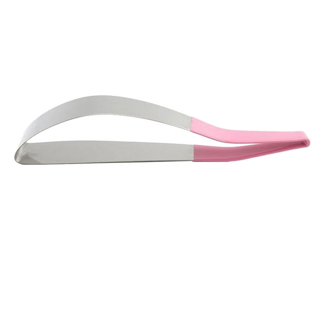 Cortador de pasteles de acero inoxidable, utensilio de cocina multifunción para servir pasteles y dividir pasteles. rosa