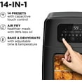thumbnail image 4 of Chefman Auto-Stir Air Fryer Convection Oven +, Moves Food for Even Frying, XL 11.6-Quart Rotisserie, Fries w/Less Oil, Digital Cooker w/Dual Heating Elements, Dehydrate Mode, Fits 8-in Bake Pan, 4 of 6