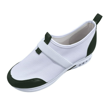 

AnuirheiH Women Shoes Color Matching Casual Set Of Seet Sports Breathable Mesh Shoes 4$ off 2nd item