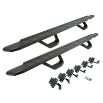 Go Rhino 6961558720T RB30 Running Boards with Mounting Brackets, 2 Pairs Drop Steps Kit For 15-24 F-150, F-250 Super Duty, F-350 Super Duty (Crew Cab Pickup)