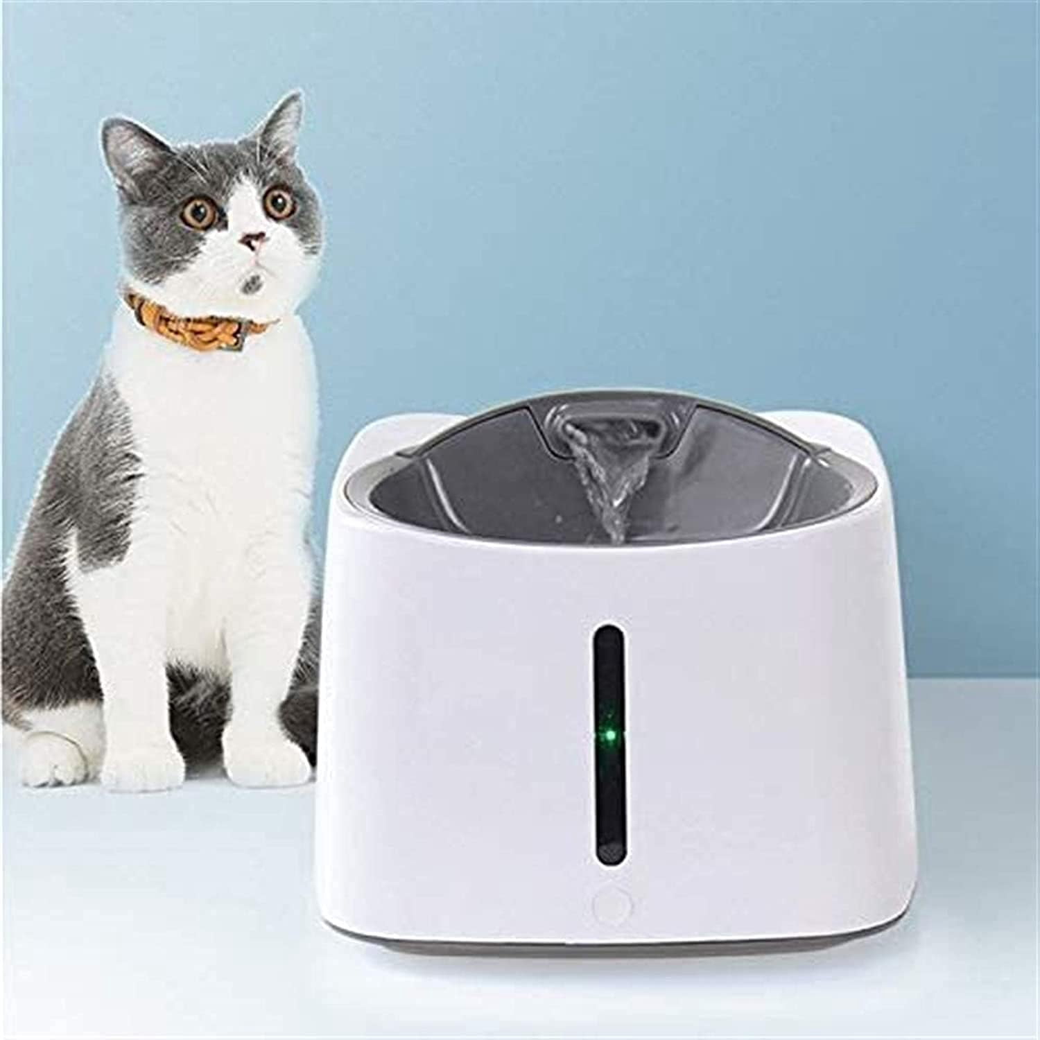 RKXQT Pet Smart Water Dispenser Electric Filter Dogs Cats Electric Water Dispenser,Ultra-Quiet Automatic Cat Drinking Fountains