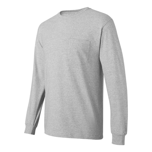Mens Long Sleeve Pocket T Shirts