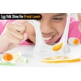thumbnail image 2 of Slime-Filled Egg Yolk Plastic Easter Eggs - 12 Pc., 2 of 7