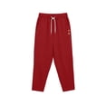 thumbnail image 6 of Women's Casual Cropped Pants Elastic Waist Drawstring Capris with Pockets Side Button Detail Relaxed Fit Lightweight Trousers for Lounge Summer Beach Walk, 6 of 7