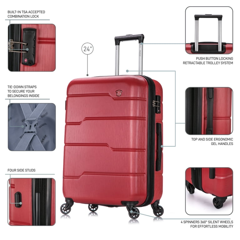 Dukap Rodez 24-Inch Hardside Checked Luggage photo 3