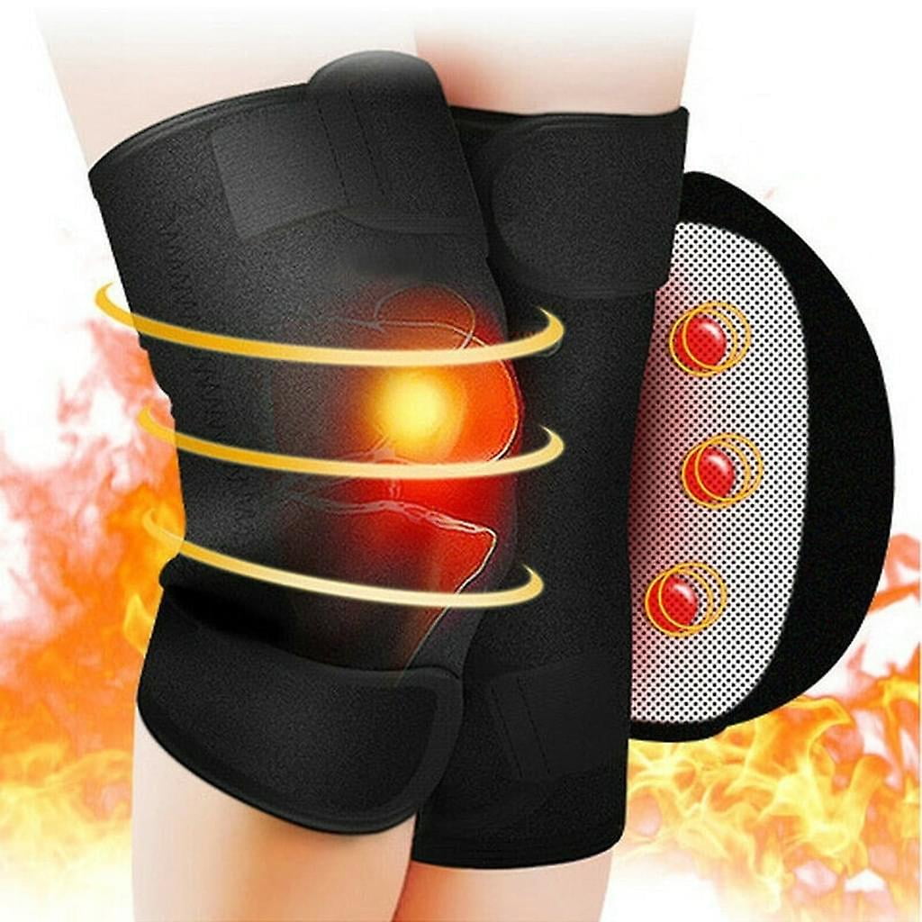 Genouillère chauffante de Massage vibratoire, support de bandage