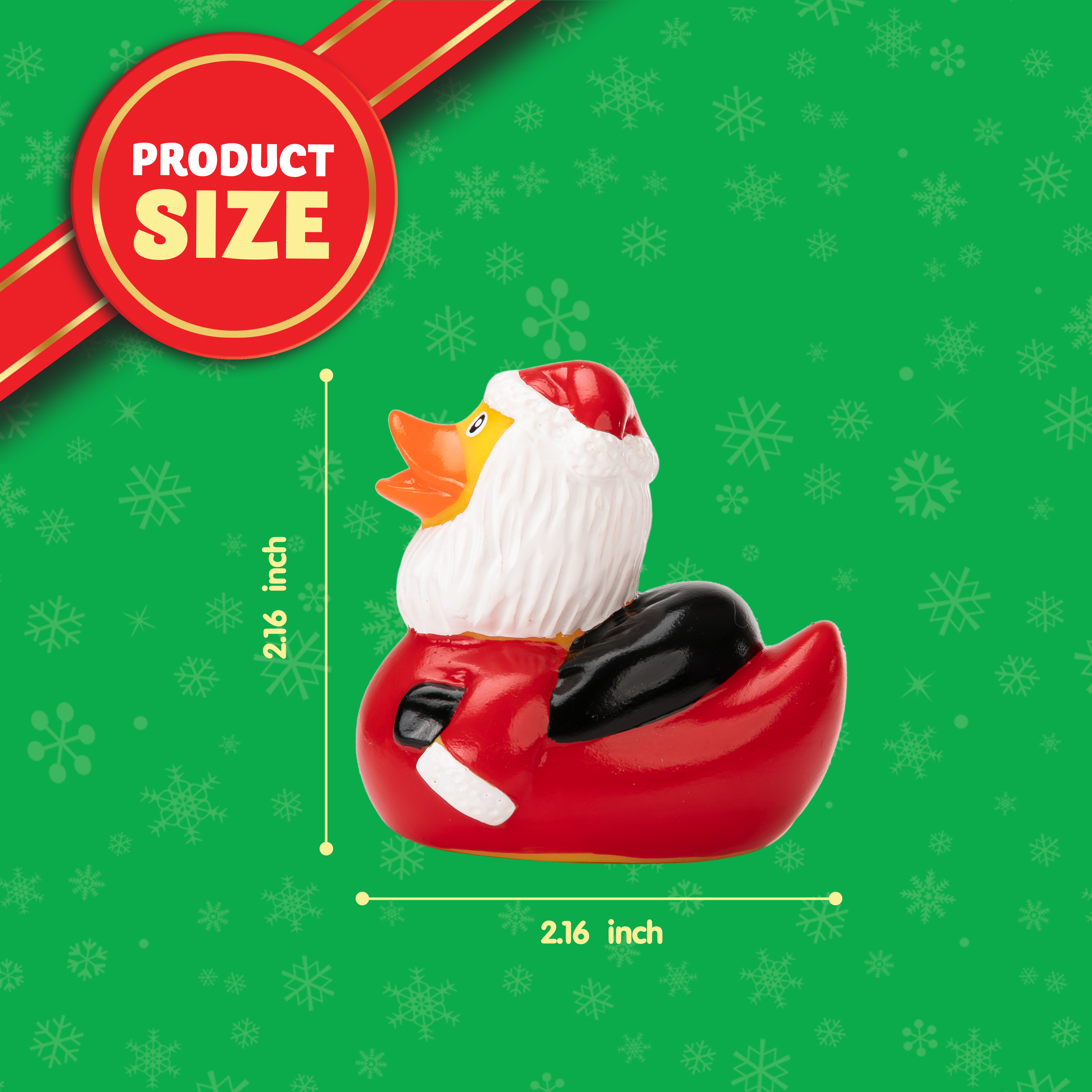 Joyfy Christmas Advent Calendar Rubber Ducks, 24-Pack photo 4