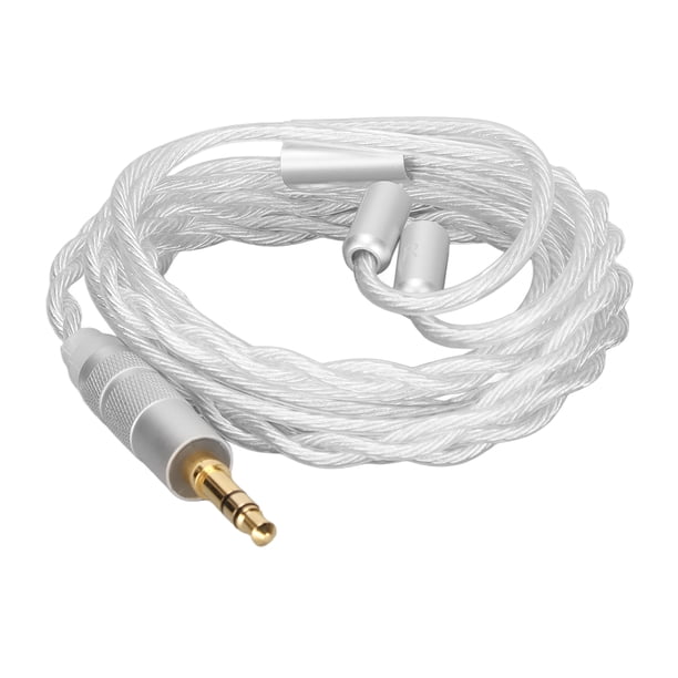 Cable De Auriculares De Cobre Chapado En Plata, Cable De Repuesto Profesional Para Auriculares AS10 ZS10 ED16 ES4 ES4 ZST TRN