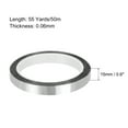 thumbnail image 2 of Unique Bargains Silver Tone Metalized Tape 0.6 Inch x 55 Yards Decor Tape 2 Pack, 2 of 6