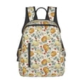 thumbnail image 1 of Balery Autumn Pumpkins Leaves Mochila Ligera para Hombres y Mujeres – Resistente y Impermeable, Ideal para la Escuela, el Trabajo, los Viajes y el Uso Diario, 1 of 7