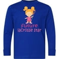 thumbnail image 3 of Inktastic Future Lacrosse Star Girl Long Sleeve Youth T-Shirt, 3 of 5