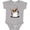 AC-Heather Grey, variant on Inktastic KiniArt Owl Boys or Girls Baby Bodysuit