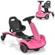 thumbnail image 1 of Costway Los niños 6V montan en el kart de deriva eléctrico del coche de la deriva para los niños con el giro de 360° rosado, 1 of 6