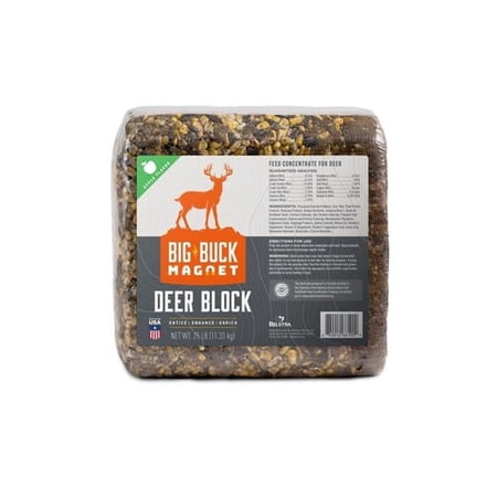 Big Buck Magnet 7051446 25 lbs Feed Block for Deer