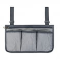 thumbnail image 2 of Bolsa lateral para silla de ruedas, accesorios para apoyabrazos de silla de ruedas para personas mayores, 2 of 3