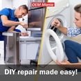 thumbnail image 4 of Válvula OEM Mania 67006322 Whirlpool Doble Entrada de Agua 110V, 4 of 6