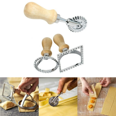 

Vikudaty With Roller Machine Hand-Cutting Machine Embossed Dumpling Embossing Pasta Cutti Kitchen，Dining & Bar 2022 kitchen