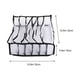 thumbnail image 3 of 3Pcs Durable Underwear Storage Boxes Stacked Plastic Organizing Box for Home, 3 of 3