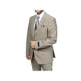 thumbnail image 3 of Mens TOMMY HILFIGER Suit Wool Blend 2 Button Side Vent Shark Texture 0106 Tan, 3 of 11
