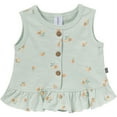 thumbnail image 4 of Modern Moments by Gerber Baby Girl Peplum Top and Short Sets, 4-Piece, Sizes 0/3 Months - 24 Months, 4 of 22