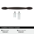thumbnail image 3 of Amerock Intertwine 5-1/16 inch Center-to-Center Oil-Rubbed Bronze Cabinet or Furniture Pull, 10 Pack, 3 of 4
