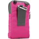 thumbnail image 3 of Mobiltelefonbälte, Crossbody Mobiltelefonväska, Utomhusresor Nylon Axelväska, med Bältesögla Karabinkrok Roseröd 10*18*3.5 CM, 3 of 5