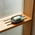 thumbnail image 4 of Silicone Soap Bowl With Drainage Holes Non Slide Elliptical Soap Container For Bathroom And Shower Use, 4 of 6