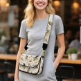 thumbnail image 2 of ZUXONGSY Robin Leaf Print Shoulder Handbag for Women Small Crossbody Travel Purse Casual Satchel with Adjustable Wide Strap for Shopping Working, 2 of 7