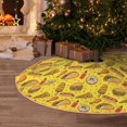 thumbnail image 5 of Sikiie Fast Food 1 Christmas Tree Skirt, Christmas Tree Decorations, Christmas Decor, Tree Mat Decoration(30-48IN)-36", 5 of 6