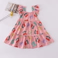 thumbnail image 4 of Piuwrlz Summer Party Play Dress Girls Graphic Dresses Cotton A-Line Princess Skirts Multicolor Size 2 T, 4 of 6