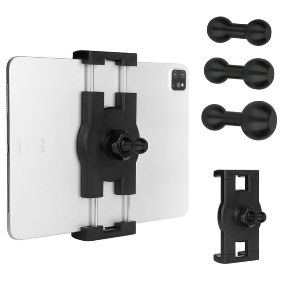 Soporte para tabletas Mippko de aleación de aluminio con 3 adaptadores de bola