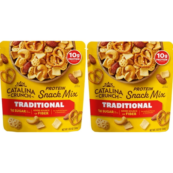 2 PACK | Catalina Crunch Snack Mix, Xtreme Cheddar, 18 oz