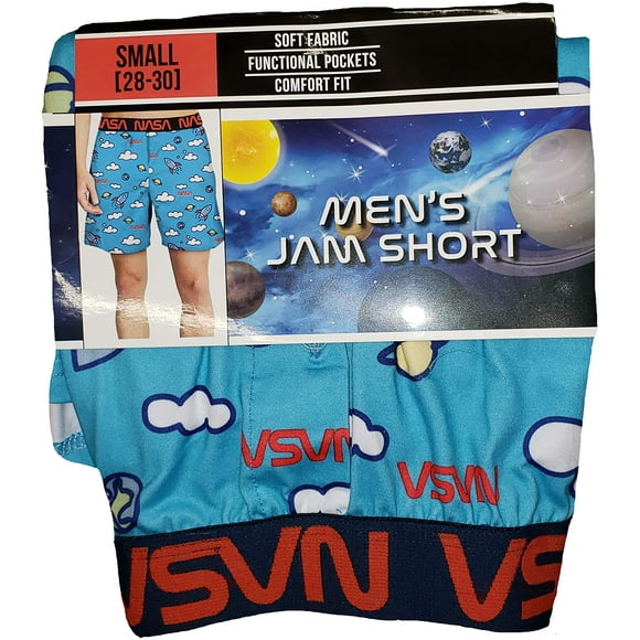 Unknown Boxeurs de Détente pour Hommes Nasa Fusées pour Hommes Bas de Pyjama