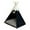 Black, variant on FITYLE Pet Teepee Cat Tent Soft Universal Portable Washable for Kitten Kitty Indoor Outdoor Puppy Small Animal Black