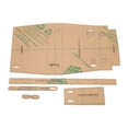 thumbnail image 2 of Acrylic Template, Acrylic Board Shoulder Bag Pattern 5Pcs  For DIY, 2 of 8