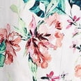 thumbnail image 4 of SANCTUARY Womens Ivory Ruffled Floral Above The Knee Wrap Skirt S, 4 of 5
