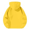 thumbnail image 4 of Letdown Hoodies for Men Women Pullover,Lightweight Oversized Lined Sweatshirt Hooded Y2K Long Sleeve Winter Hoodie (Yellow,S), 4 of 4