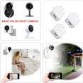 thumbnail image 6 of 5V 2A AC/DC Power Adapter for WyzeCam, Wyze Cam Pan, Kasa Cam, Dropcam, Nest Cam, Furbo Dog, YI Dome Wireless IP Security Camera USB Wall Charger Cord(3 Pack), 6 of 7