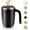 Black-Battery, variant on Automatic Magnetic Stirring Coffee Mug, 380ml Stainless Steel Self-Mixing Cup with Lid for Coffee, Tea, Protein Shakes