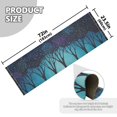 thumbnail image 5 of Yayeee Runner Rug for Bedroom 2'x6' Machine Washable Hallway Non Slip Mat, Purple Moonlight Forest, 5 of 8