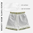thumbnail image 3 of FORMRS Boys Swim Trunks Quick Dry Mesh Lining Beach Boardshorts, Sizes XS-XL, Green Stripe Flowers, 3 of 6