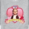 thumbnail image 3 of Wizard of Oz - Heart Dorothy - Men's Crew Neck Fleece Pullover, 3 of 5